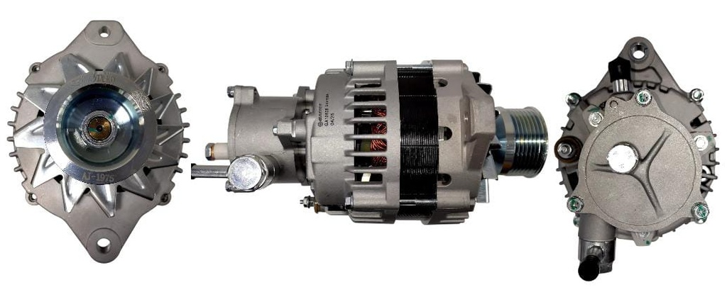 ALTERNADORERNADOR CHEVROLET NQR REWARD 24V 80AMP 80MM 2PINES P: 7PK T:HITACHI V:EXT(GA254 GA1788)