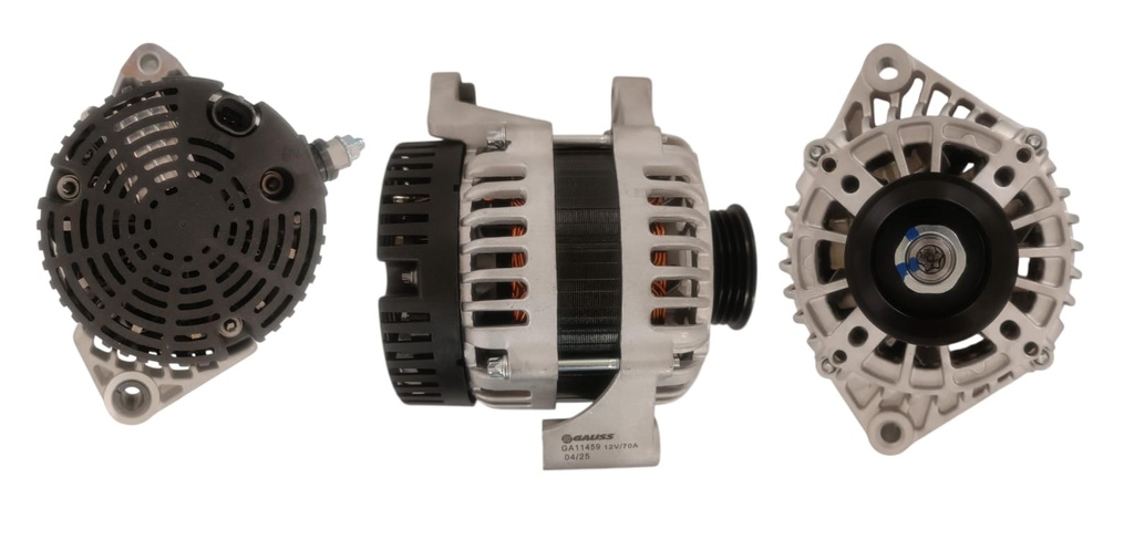 [34GA11459] ALTERNADOR CHEVROLET SPARK GT N200 N300 12V 60AMP SPOOL 2PINES P: 4PK T:DELCO VVROLET N200 N300 12V 60AMP ACANALADA 4PK TIPO MITSUBISHI