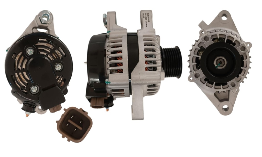 [34GA14020] ALTERNADOR TOYOTA HILUX VIGO GASOLINA FORTUNER 12V 110AMP 4PINES P: 6PK T:DENSO V:INT