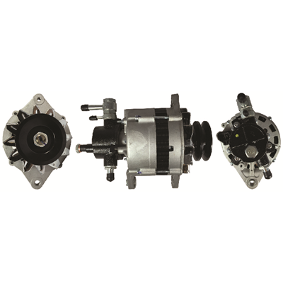 ALTERNADOR NISSAN TD27, NISSSAN MT3000 12V 90AMP FOOT A FOOT 80MM 2PINES P: 2V T:HITACHI V:EXT(GA248 GA1781)