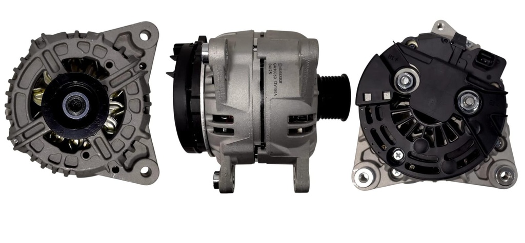 [34GA10050] ALTERNADOR IVECO 12V 130AMP FOOT A FOOT 80MM P: 6PK T:BOSCH V:INT(GA225) 23177N