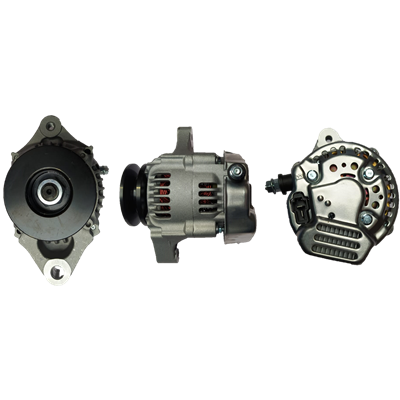 [34GA14010] ALTERNADOR KUBOTA, MOTOR ESTACIONARIO, PLANTA ELECTRICA 12V 40AMP SPOOL 2PINES P: 1V T:NIPONDENSO V:INT