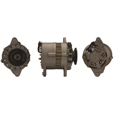 [34GA12211] ALTERNADOR RETROEXCAVADORA HITACHI EX100 EX120 24V 30AMP FOOT A FOOT 80MM 4PINES P: 1V T:HITACHI V:EXT