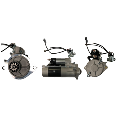 [34GA25171] ARRANQUE KOBELCO RETRO MOTOR 6D34 24V 5.0KW T11 T MITSUBISHI CON AUT AUXILIAR NEW DESCENTRADO 18539