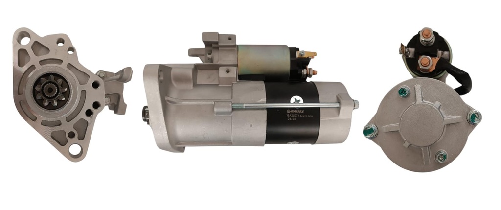[34GA25071] ARRANQUE MITSUBISHI CANTER 4D33 RELACIONADO 24V T9 3.7KW S:HORARIO T:MITSUBISHIZM896(0887 IM3079 HD-102A-A)