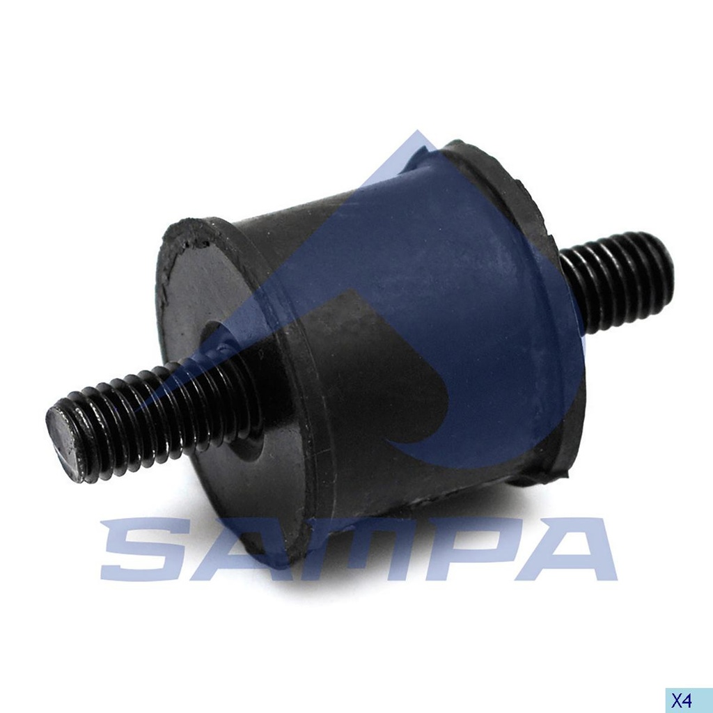 [67041.395] BUJE TOPE DE SUJECION DE RADIADOR SCANIA BUS 1388070