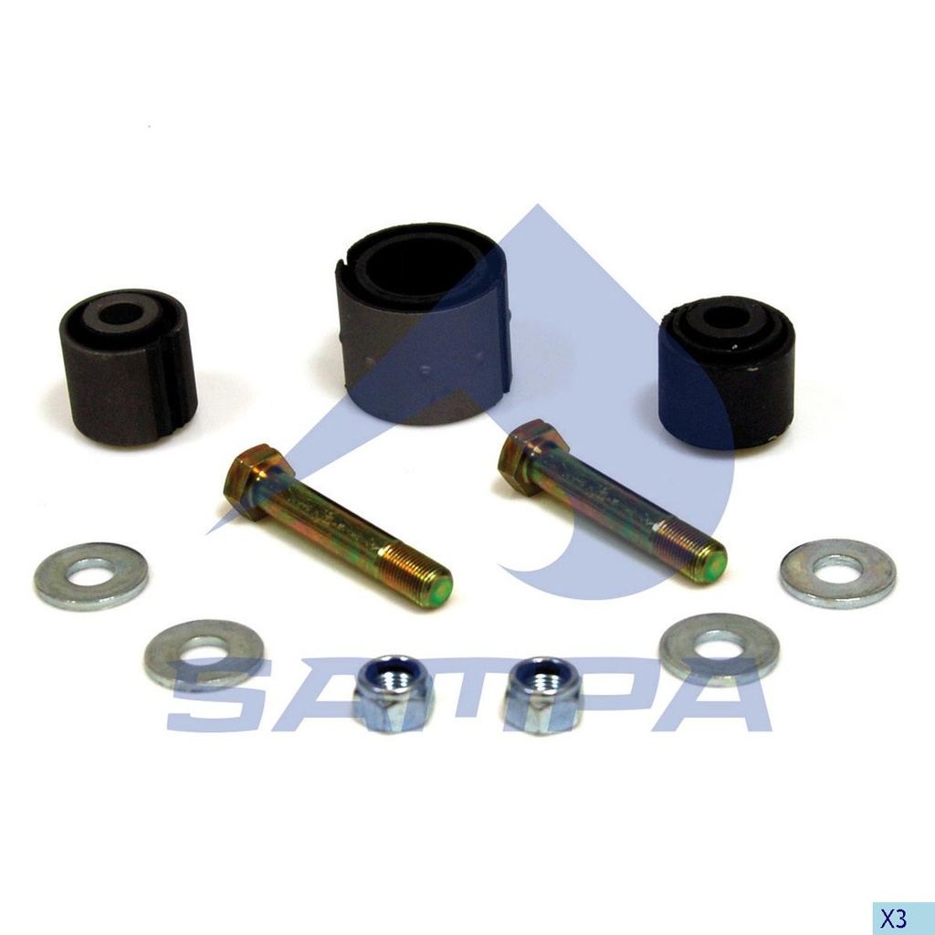 KIT REPARACION BARRA ESTABILIZADORA MAN 8143704007