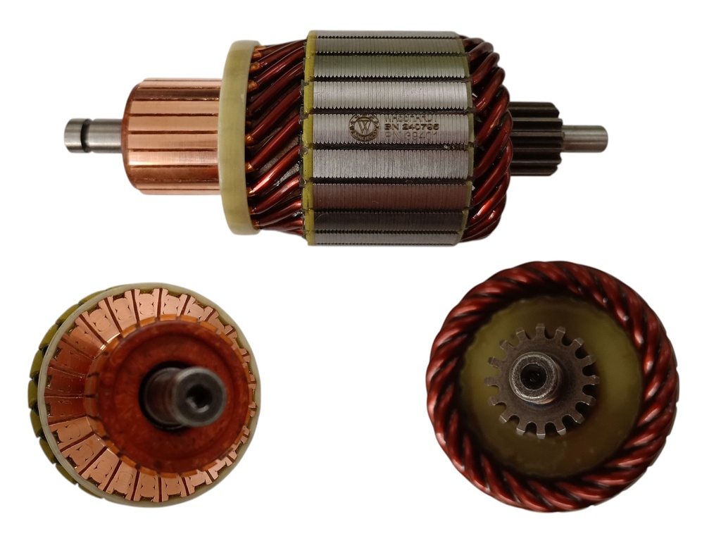 INDUCIDO BOSCH VOLKSWAGEN JETTA /SKODA FABIA /AUDI A1 /A3 /A4 12V 16T 148MM  | REF: 61-9143