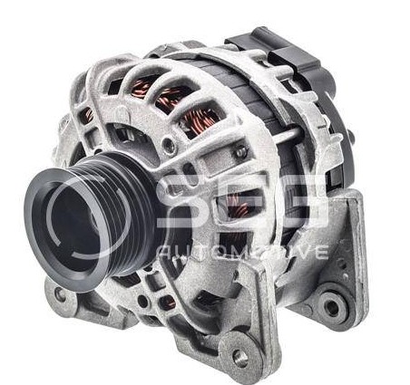 ALTERNADOR SEG, B3, 14V, 50/90A, CW (COM POLEA) RENAULT DUSTER, CLIO, CAPTUR 2006 -2021 (23100 2299R)