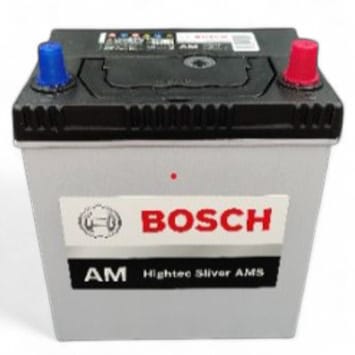 BATERIA BOSCH  AMS  - 41 AH - 750 CAJA NS40 (400,D,SIN PESTANA HD, BORNE DELGADO,L 18,7 AN 12,7 AL 22,3 CM﻿)