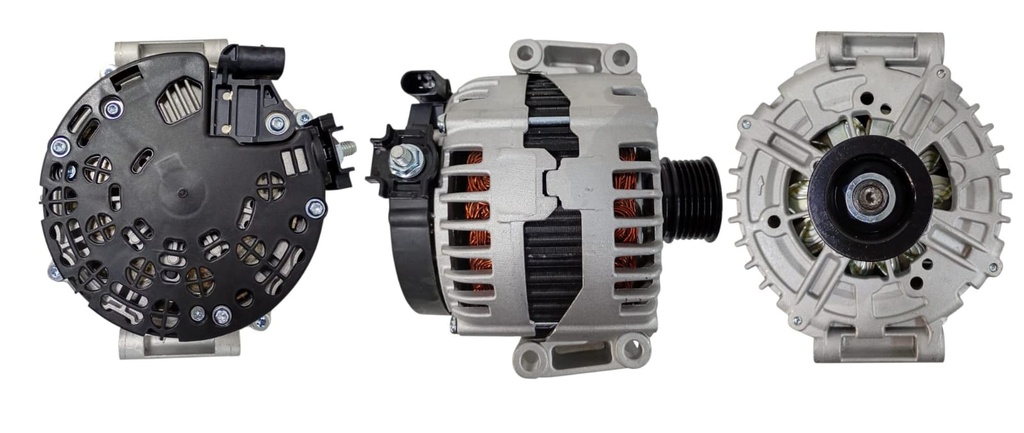 [640121813120] ﻿ALTERNADOR MERCEDES BENZ ML320, ML350, E-350, 2 PINES 12V 220 AMP SEÑAL LIN ID:48 P:6PK T:BOSCH  0121813120﻿