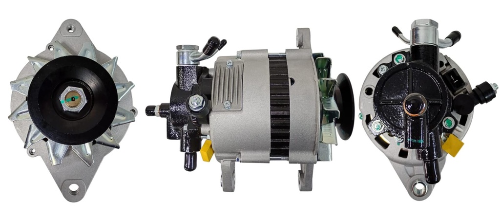 [6402121-9012] ﻿ALTERNADOR KIA BESTA 12V 60AMP TIPO POONGSUNG POLEA 1V (GA125)﻿
