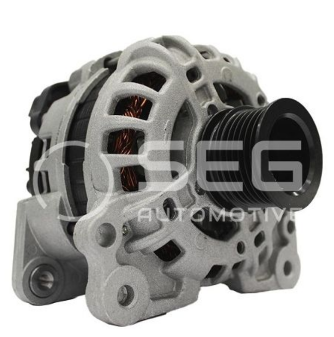 ALTERNADOR SEG, B3, 14V, 38-65A, CW (COM POLEA) VOLKSWAGEN CROSSFOX 1,6, FOX 2005 - 2015