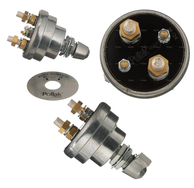 SWITCH MASTER BATERIA CORTACORRIENTE 12V 24V POLLAK 51904
