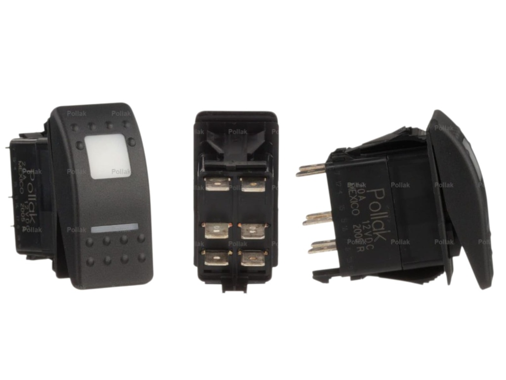 [PK34238P] SWITCH ROCKER CON LUZ ON-OFF 6C 20A