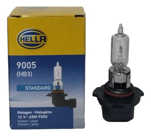 [98179712193] BOMBILLO HALOGENO 9005 P20D HB3 12V 65W FARO STD CAJA X UNIDAD 9005 9005