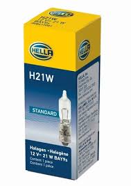 BOMBILLO HALOGENO H21W BAY9S 12V 21W T2.75  X UNIDAD