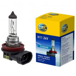 BOMBILLO HALOGENO H11 PGJ19-2 24V 70W FARO STD CAJA X UNIDAD 64216TSP