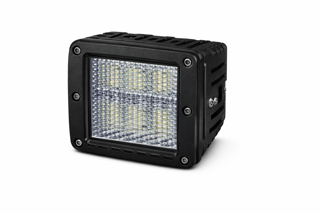 [98357206011] EXPLORADORA LED 1000 LM 12-30V TIPO CUBO CORTO ALCANCE 6000K ESTRIBO ATORNILLABLE