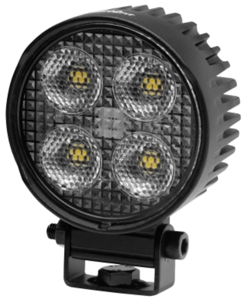 EXPLORADORA DE TRABAJO LED TR1700 LED REDONDO - CABLE EXTREMOS ABIERTOS CORTO ALCANCE 12V / 24V 24W 1700LM TAMAÑO 75MM X 98MM / 2.75" X 3.85" 5700K IP6K9K / IP6K7 X UND