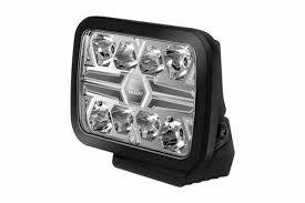 [98357199181] EXPLORADORA LED 9" 12-24V LUZ DE CARRETERA RECTANGULAR 6000K 2600LM BLANCO/AMBAR CARCASA NEGRA