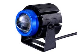EXPLORADORA AUXILIARES LED MOTO 2.7" CONECTOR: EXTREMOS DE CABLE ABIERTOS - LED AMBAR Y BLANCO 12V / 24V 6000K / 3000K ECE X UNIDAD