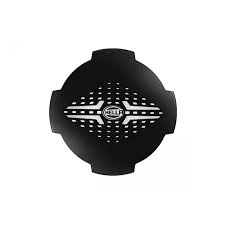 [98358198011] TAPA DE EXPLORADORA LED 9" REDONDA NEGRA