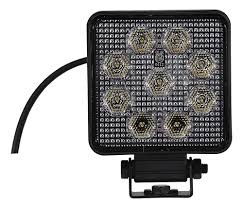 [98357114002] EXPLORADORA DE TRABAJO LED PS1000 LED CUADRADO - CABLE EXTREMOS ABIERTOS CORTO ALCANCE 12V / 24V 24W 1000LM TAMAÑO 100MM X 129MM / 3.93" X 5.07" 5700K IP6K9K / IP6K7 X UND