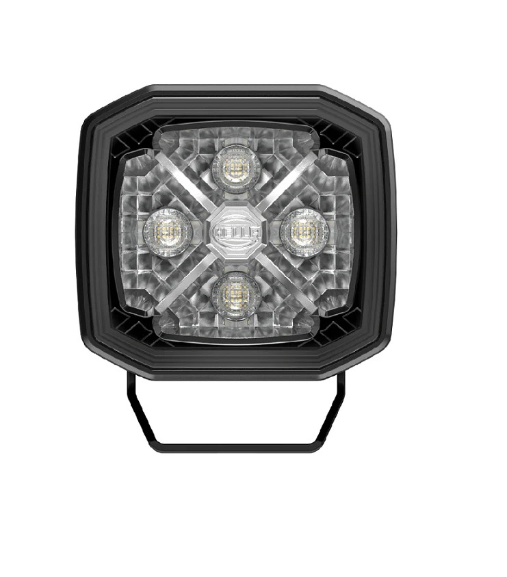 [98358233591] EXPLORADORA  X1 UND LED 2.7" MOTO 12-24V 1500 LM CORTO ALCANCE CONECTOR DEUTSCH INCLUYE CUBIERTA AMBAR