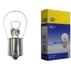 BOMBILLO INCANDESCENTE 7511 (1141) P21W BA15S 24V S8  X UNIDAD EMPAQUE CAJA X 10