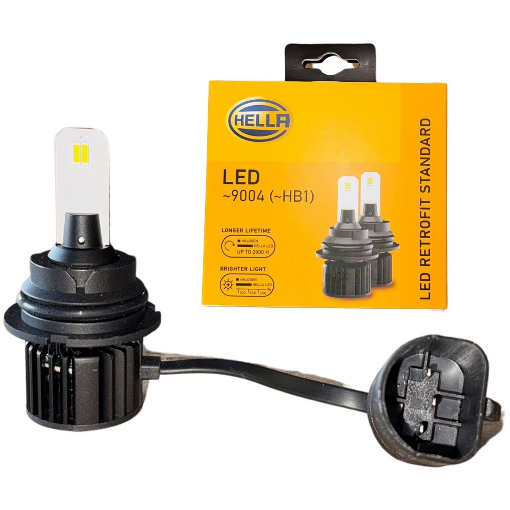 [98358450101] BOMBILLO LED RETROFIT STD 9004/HB1 P29T 12V/24V 18W - 6000K LUZ BLANCA SET X 2