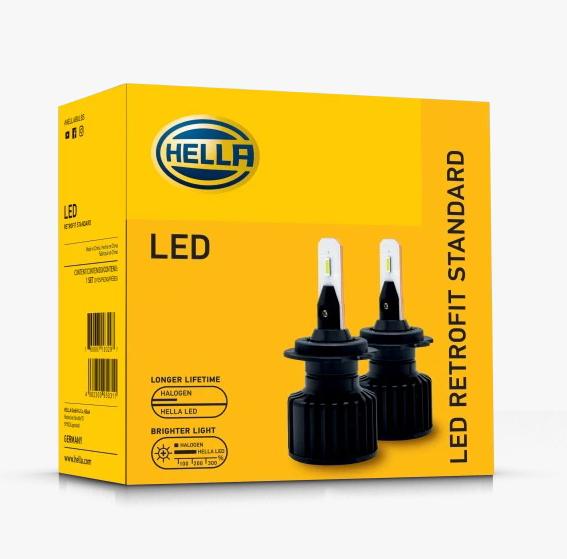 [98358450021] BOMBILLO LED 9005/9006 HB3/HB4 12V 18W 1900LM 6000K JUEGO X2