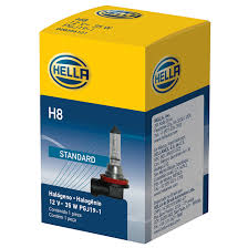 BOMBILLO HALOGENO H8 PGJ19-1 12V 35W FARO STD CAJA X UNIDAD 1987302805 64212 53090 GL78 12360