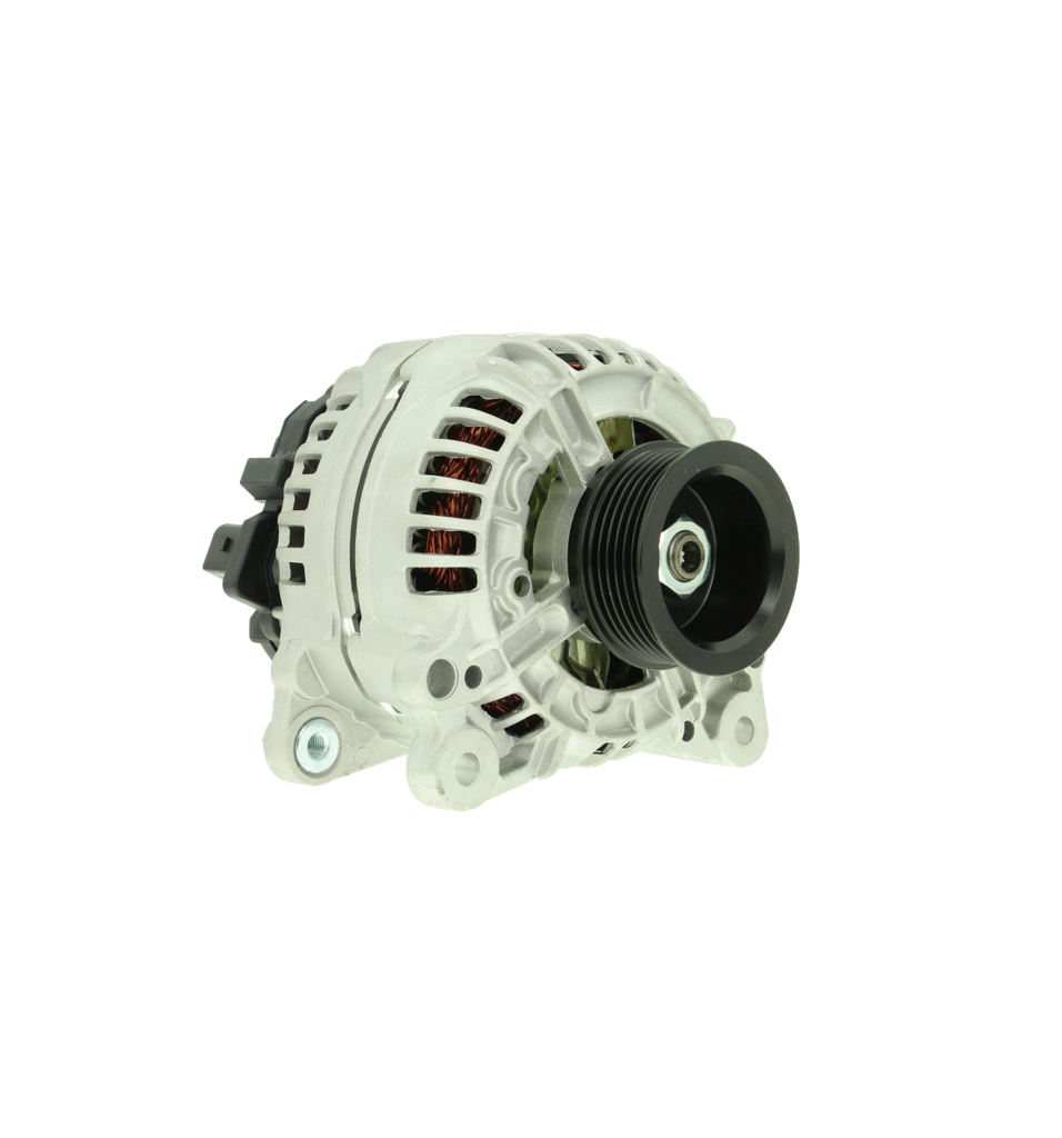 [260124-515-021] ALTERNADOR NISSAN MT3000 SKODA VW VOLKSWAGEN GOL JETTA NISSAN CABSTAR 12V 120AMP 2 TORN PAS (MESITA) 2PINES P: 6PK T:BOSCH V:INT