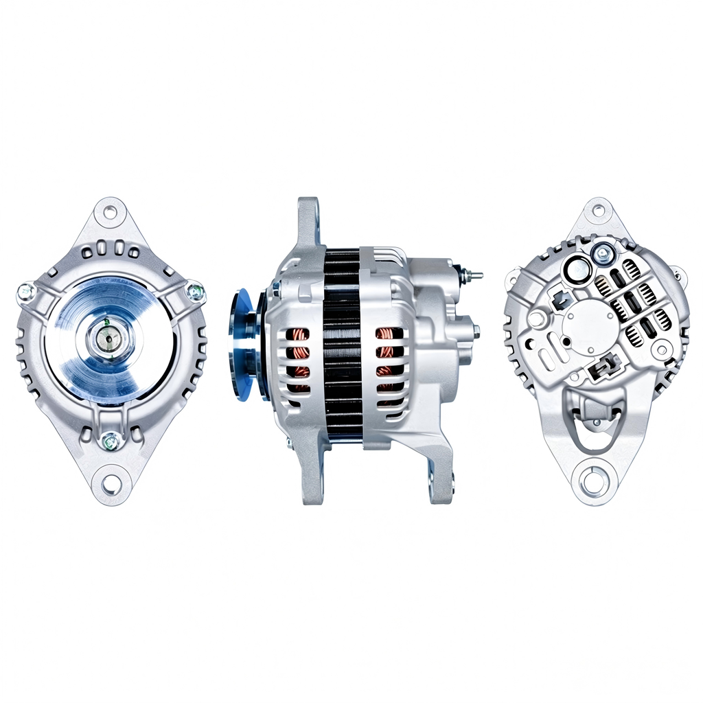 [62E356-18-300] ALTERNADOR MAZDA 323 626 MOD 93 - 2000 12V 60AMP 2PINES P: 1V T:MITSUBISHI V:INT(GA800 GA1362IM266)