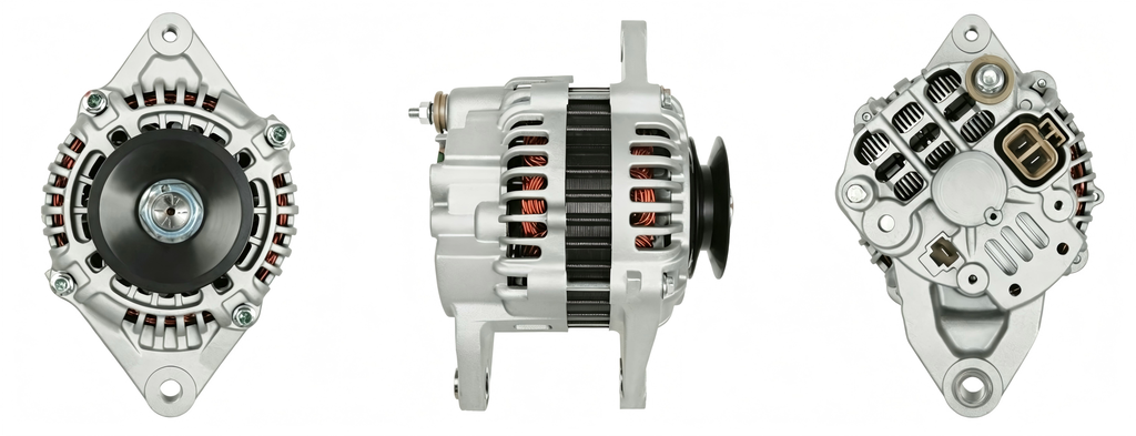 ALTERNADOR MAZDA BT50 FORD RANGER 12V 60AMP 80MM 2PINES P: 1V T:MITSUBISHI V:INT