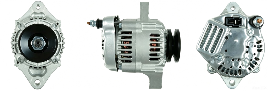 [6216231-64011A] ALTERNADOR MONTACARGAS YALE HYSTER YANMAR 12V 40AMP 2 OREJAS PEQUEÑAS 2PINES P: 1V T:NIPONDENSO V:INT(GA870 GA1251IN254)