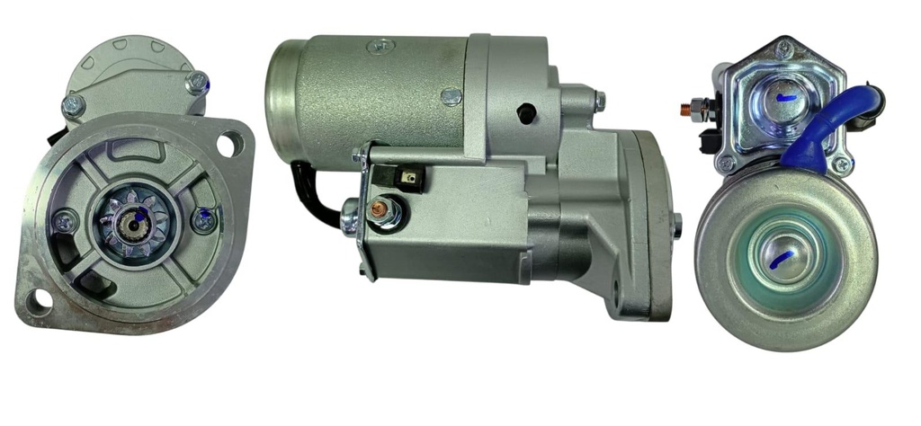 ARRANQUE CHEVROLET NHR NKR CON FLANCHE 12V T9 - 32MM 2.2KW S:HORARIO T:NIPODENSOZM1421 - BOBINA( IM3049HD-228)