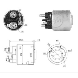 [02ZM-3590] AUTOMATICO FORD ECOSPORT FIESTA FOCUS FUSION MAZDA 2 VOLVO C30 340 12V