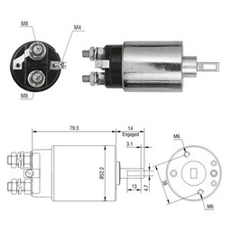 [02ZM-689] AUTOMATICO CHEVROLET NPR 12V