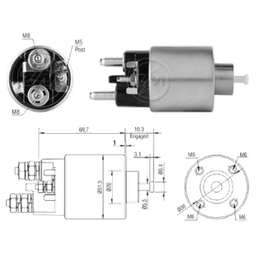 [02ZM-8995] AUTOMATICO CITROEN C1 C2 C3 C4 XSARA PEUGEOT 2008 206 207 307 12V