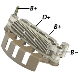 [07GA1392] RECTIFICADOR SUBARU XT 2.7 CANTER F60D FE444 CON CONDENSADOR 95AMP 100MM 8X35AMP CON TRIDIODO 23700AA061