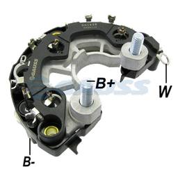 [07GA1438] RECTIFICADOR TOYOTA HILUX M N 120AMP 6X50A(GA265) TIPO BOSCH