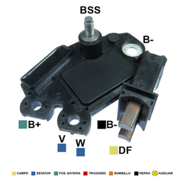 [07GA970] REGULADOR BMW 323I 325I 325XI 525XI 530I 325I 23I 12V BSS 851009001 2543204 2543231 235853