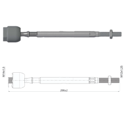 [51ZM-17012402] TERMINAL AXIAL CHEVROLET SPRINT 84-89 SWIFT 1983-89 96052292 48830-82000 DERECHA-IZQUIERDA