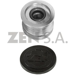 [015514] POLEA RUEDA LIBRE AUDI A3 A4 A5 A6 Q5 TT SEAT IBIZA SKODA FABIA OCTAVIA VOLKSWAGEN AMAROK 2.0 TRANSPORTER T5 16X6 03G903119B 045903119A