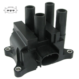 [29GC4030] BOBINA ENCENDIDO FORD FIESTA IV FOCUS ECOSPORT MAZDA 6 3P  GC4029 SD-3028  GC4030  LEIG001