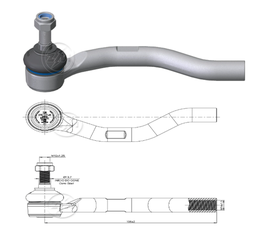 [51ZM-27011745] TERMINAL EXTERNA DIRECCION HONDA CIVIC