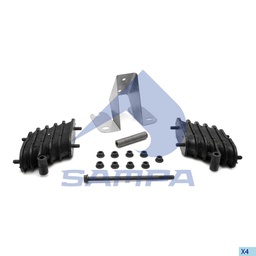 [66500.735] KIT SOPORTES VIGAS SUSPENSION HAULMAAX