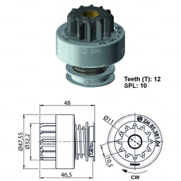 [858538104] BENDIX MERCEDES BENZ SPRINTER T-12 TIPO BOSCH